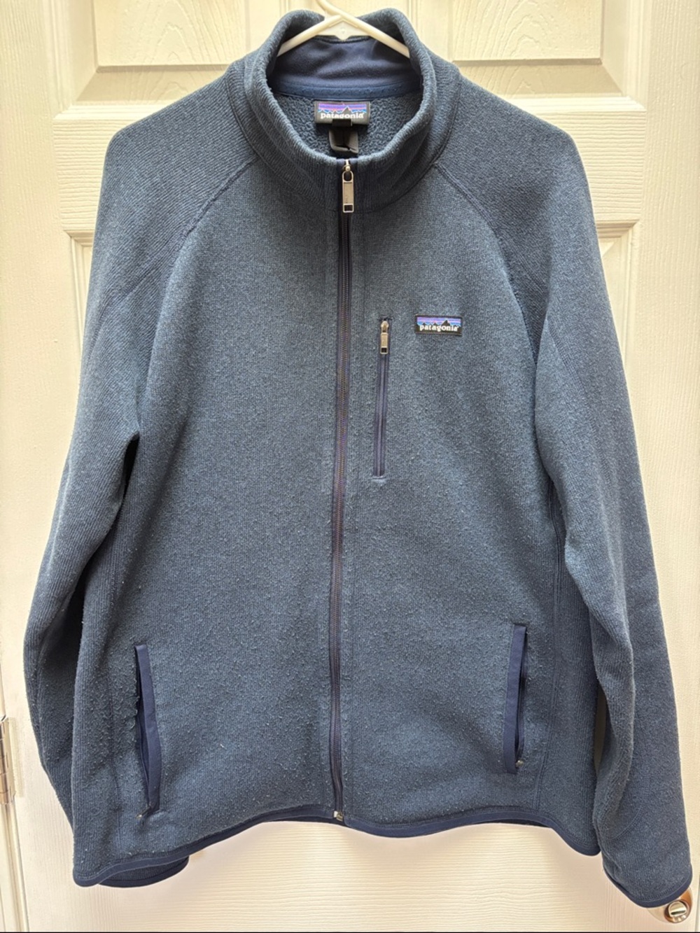 Patagonia Men’s Full-Zip Better Sweater Fleece Jacket - Navy Blue